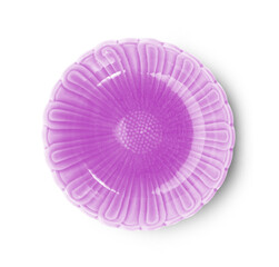 empty bowl on white background