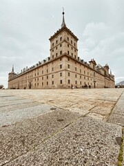 Obraz premium Royal Monastery of San Lorenzo de El Escorial, Madrid, Spain