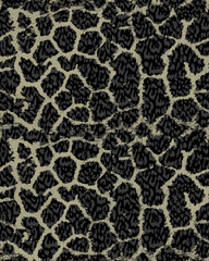 Monochrome Style Animal Mix Pattern Textured Surface Trendy Colors Seamless Pattern Leopard Background Giraffe Stripes