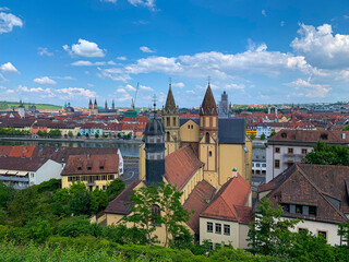 Fototapeta premium view of Würzburg