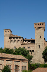 Fototapeta premium The Rocca di Vignola is a castle located on the banks of the Panaro. 