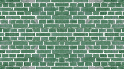 Dark green painted brick stone masonry wall texture background wallpaper