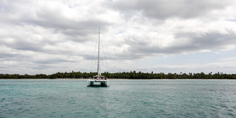 sailing boats in the ocean