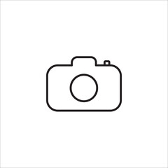 Camera line icon vector 