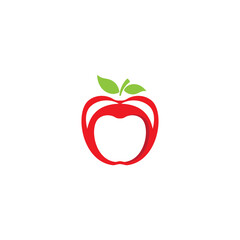 Apple vector illustration design