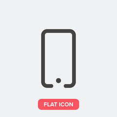 Smartphone icon. Gadget symbol modern simple vector icon for website design, mobile app, ui. Vector Illustration