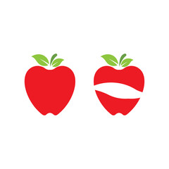 Apple vector illustration design