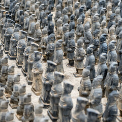 Miniature Terracottac Warriers, China