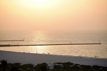 Obraz premium sunset on the beach