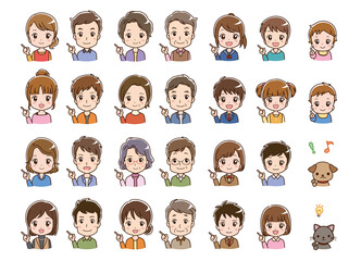 Family variation illustration