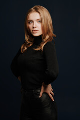 Naklejka premium gorgeous young woman