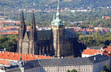 saint vitus cathedral in Prague