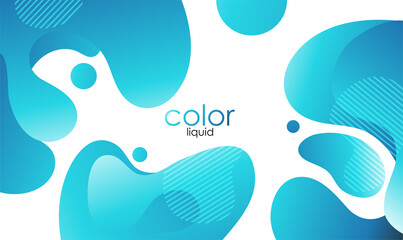 Moving colorful abstract background. Dynamic Effect. Vector Illustration. Design Template.