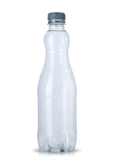 small empty plastic water bottle