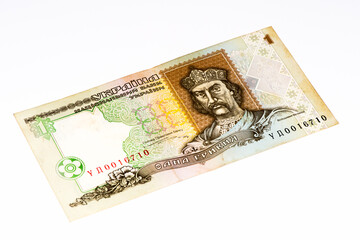 European currancy banknote