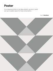 Fototapeta premium Postmodern Design Vector Cover Mockup