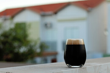 Dark Stout craft beer, home brew