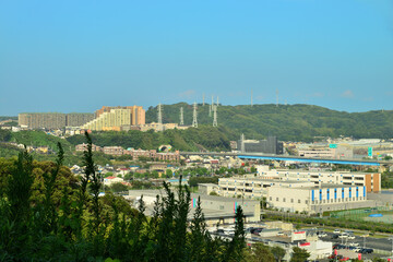 Obraz premium 神奈川県横須賀市森崎の風景