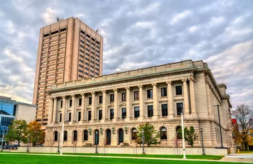 Fototapeten Cuyahoga County Courthouse in Cleveland, Ohio © Leonid Andronov