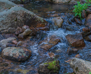 rocks in the water