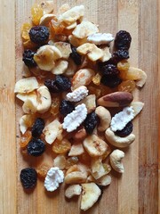 muesli with fruit