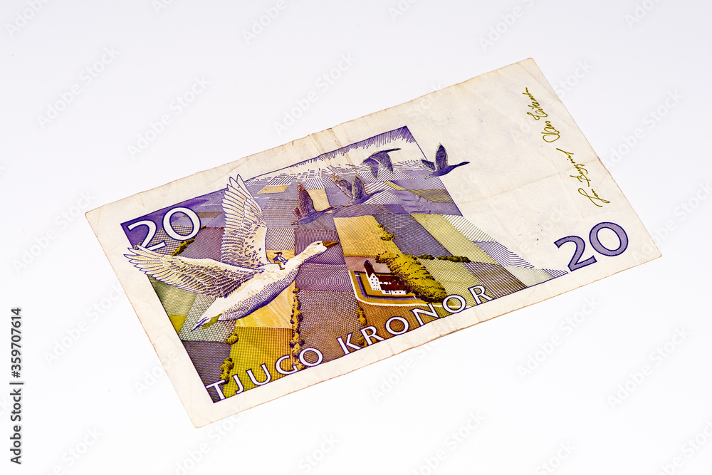 Poster European currancy banknote