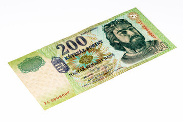 European currancy banknote