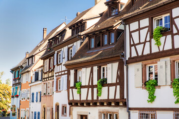 Fototapeta premium コルマールの街並み