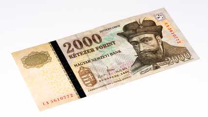 European currancy banknote