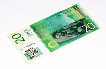 European currancy banknote
