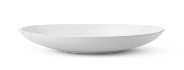 white ceramics bowl on white background