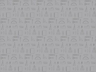 文房具アイコンの壁紙	