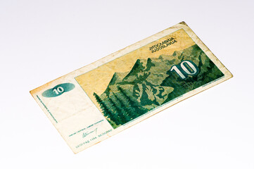 European currancy banknote