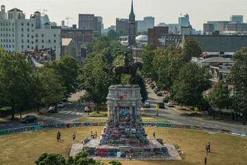 Robert E Lee Monument, Black Lives Matter