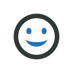 Smiling face icon