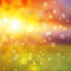 Obraz premium Amazing bokeh abstract background