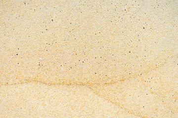 close up sand beach groud floor background for texture