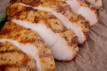 Fried pieces of pork clippings with spices