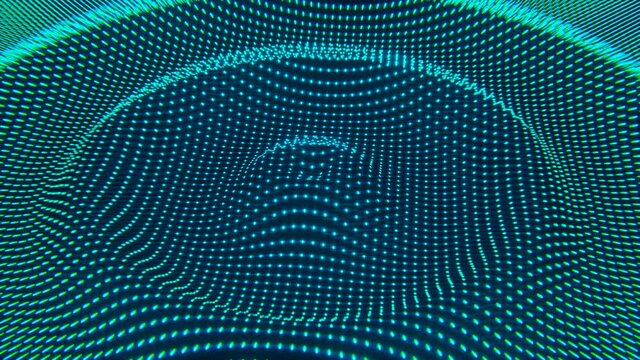 blue binary code background