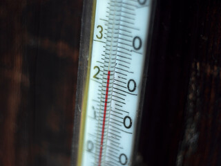 alcohol thermometer readings 23 degrees