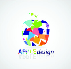 Apple vector design. Business Icon.