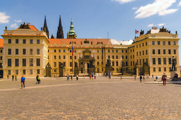 Obraz premium Prague, The Czech Republic: Prague Castle area 