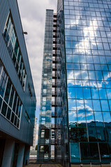 Prague, The Czech Republic: Abstract picture Of  Architecture, Holešovice district