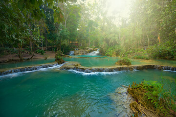 Luang Prabang Tat Kuang Si Waterfalls