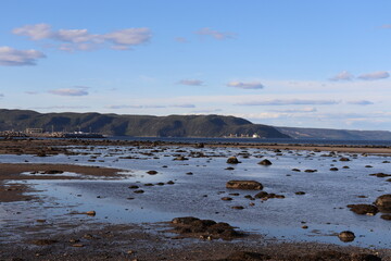 Lake in Baie-Comeau Quebec Canada 