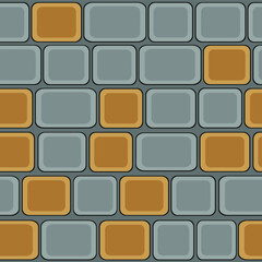 Seamless vector pattern of paving pavement. - 359742647
