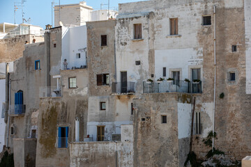 The charming and romantic historic old town of Polignano a Mare, Apulia, southern Italy