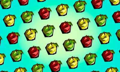 apple table pattern background comiс