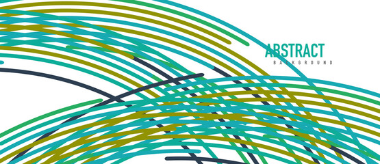 Аbstract moving colorful lines vector backgrounds for cover, placard, poster, banner or flyer