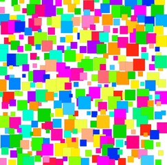 pattern with colorful squares